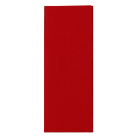 Zakvouw papieren servet rood 32x40cm (1200 stuks)