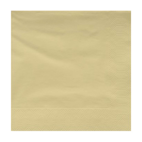 Serviette en Papier Ouate 30x30cm Crème (4500 Utés)