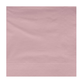 Serviette en Papier Ouate 30x30cm Saumon (4500 Utés)