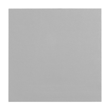 Serviette en Papier Molletonnée 33x33cm 2E Gris (1.200 Utés)