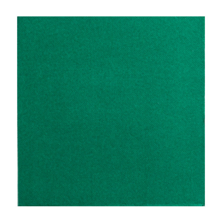 Serviette en Papier Molletonnée 33x33cm 2E Verte (1.200 Utés)