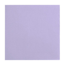 Serviette Papier Lilas 2E Molletonnée 33x33cm (1.200 Utés)