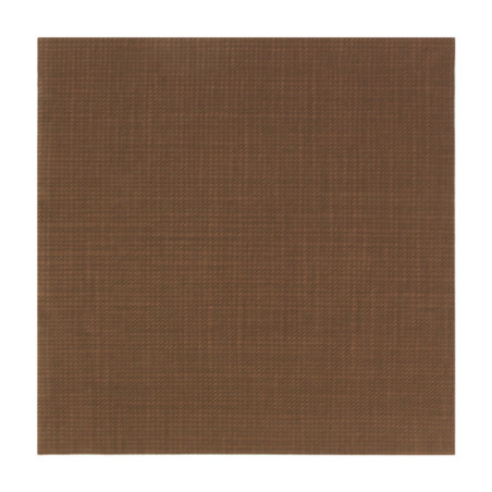 Serviette Papier Molletonnée 40x40cm "Entre Lignes" Marron (1000 Utés)