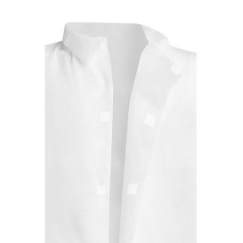 Blouse PP Blanc Velcro et Sans Poches 3XL 35gr (1 Uté)