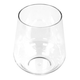 Plastic glas Tritan "Elegance" Herbruikbaar transparant 390ml (1 stuk) 