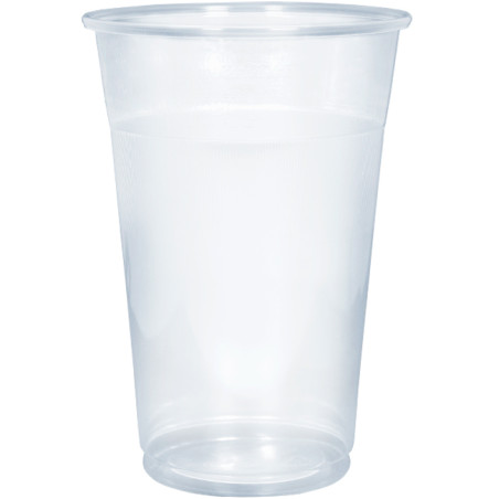 Gobelet Plastique PP Transp. 400ml Ø8,0cm (1.000 Utés)