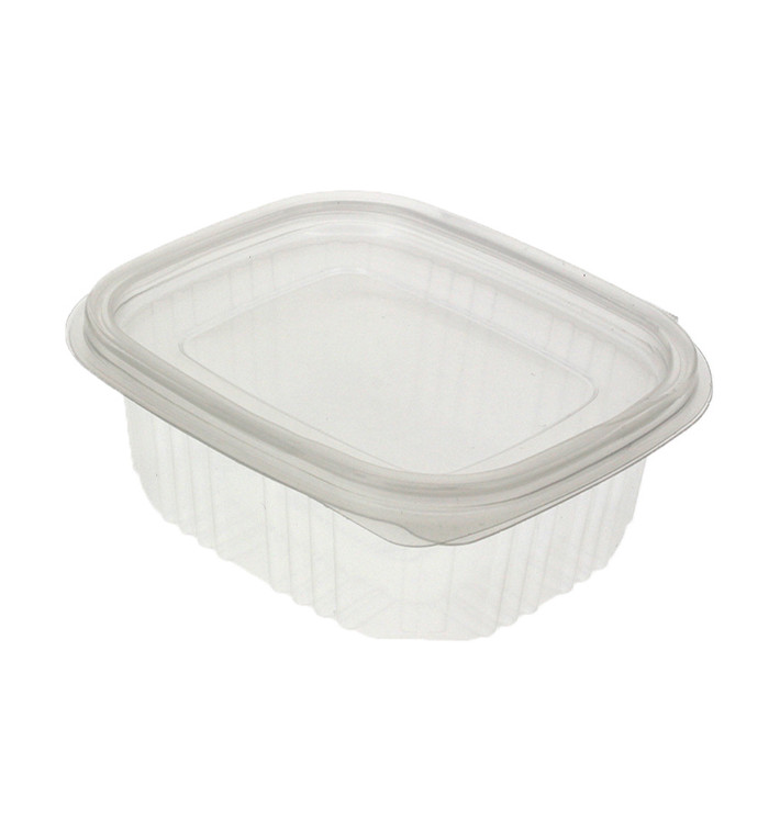 Plastic scharnierende Deli-Container microgolfbaar PP 375ml (700 stuks)