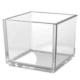 Bol Dégustation Durable SAN "Cube " Transparent 65ml (6 Utés)