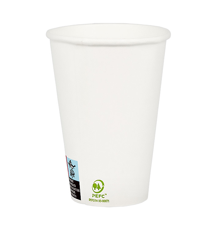 Gobelet Carton Blanc 12Oz/385ml Ø9,0cm (1000 Utés)