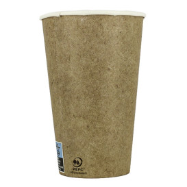 Gobelet Carton Blanc 12Oz/385ml Ø7,5cm (1.100 Utés)