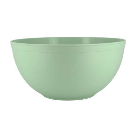 Bol Réutilisable Durable PP Minéral Vert 3.350ml Ø23,5cm (20 Utés)