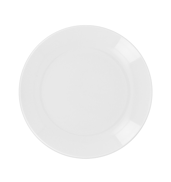 Assiette Réutilisable Durable CPET Stoven Blanc Ø22,5cm (54 Utés)