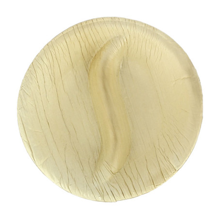 Palmblad mini bord Rond 2V Ø9cm (10 stuks)