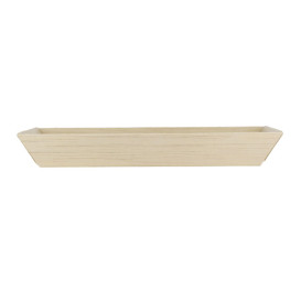 Houten dienblad 21,5x8,5x2,8cm 350ml (100 stuks)