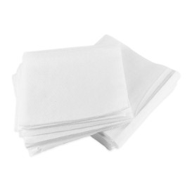 Papieren servet Tissue 1 laags V-gevouwenwit 11x20cm (400 stuks) 