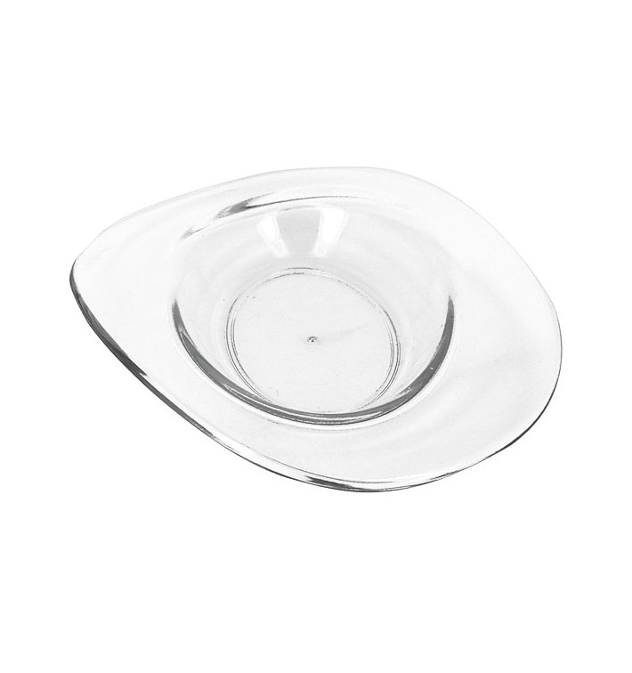 Assiette Dégustation Durable SAN "Ellipse" Transparente 10ml (96 Utés)