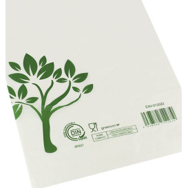 Sac avec Anses Découpées Home Compost “Be Eco!” 20x33cm (3.000 Utés)