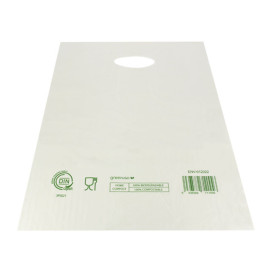 Zak met gestanst handvat Home Compost “Classic” 30x40cm (2.000 stuks)