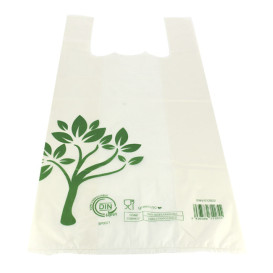 Sac à Bretelles Home Compost “Be Eco!” 40x50cm (100 Utés)