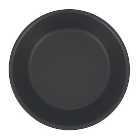 Assiette Réutilisable Durable PP Minéral Anthracite Ø18cm (6 Utés)