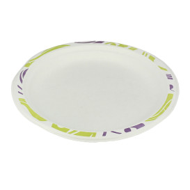 Assiette en Carton Chinet 220mm Flavour (125 Unités)