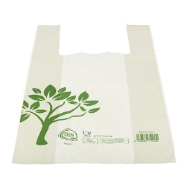 Sac à Bretelles Home Compost “Be Eco!” 30x40cm (100 Utés)