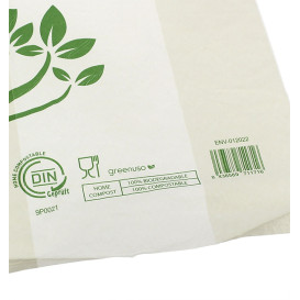 Hemddraagtassen Home Compost “Be Eco!” 35x45cm (100 stuks) 