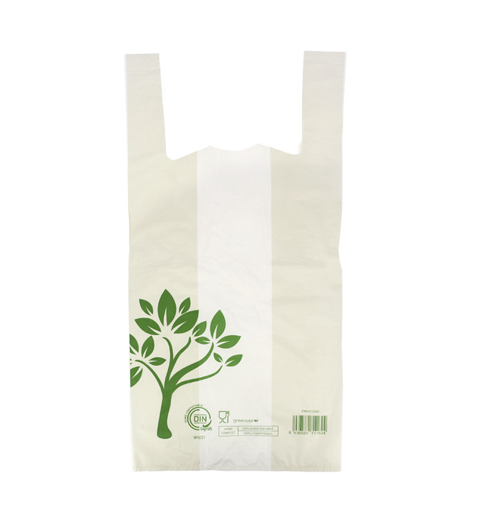 Sac à Bretelles Home Compost “Be Eco!” 50x60cm (100 Utés)