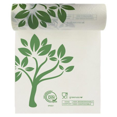 Rol van zakken Home Compost “Be Eco!” 30x40cm 12µm (500 stuks)