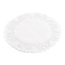 Dentelle en papier blanc Ø340mm (250 Unités)