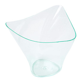 Verrine Dégustation Triangle "Water Green" 100ml (24 Unités)