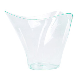 Verrine Dégustation Triangle "Water Green" 100ml (24 Unités)