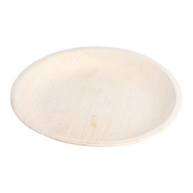 Palm blad bord Rond vormig 18 cm (25 stuks) 