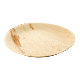 Palm blad bord Rond vormig 23 cm (200 stuks)