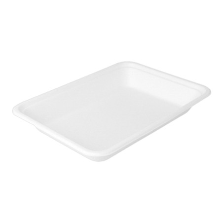 Plateau Bio en Canne à Sucre 19,6x14,7cm (50 Unités)