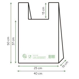 Hemddraagtassen Home Compost “Classic” 40x50cm (100 stuks)