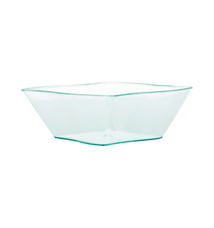 Verrine Ondulée Dégustation "Water Green" 9x9x3,5cm (50 Utés)