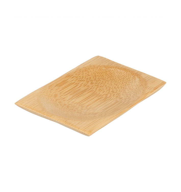 Bamboe proeving bord 6x8cm (1000 stuks)