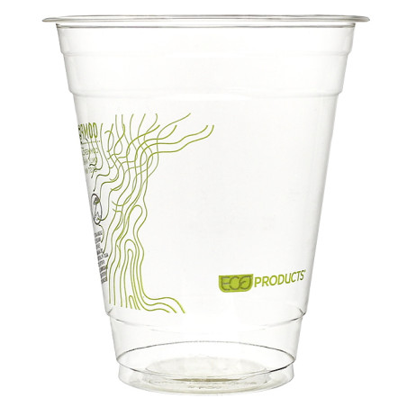 Gobelet Biodégradable PLA Green Stripe® Ø9,6cm 355ml (50 Utés)