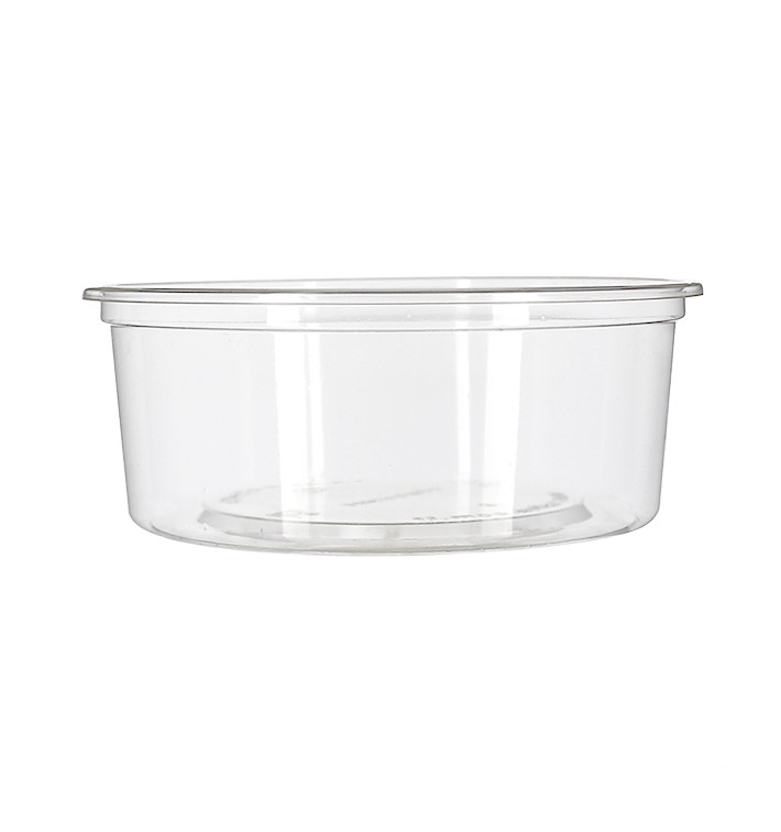 Récipient Compostable PLA Transparent 240ml (50 Utés)