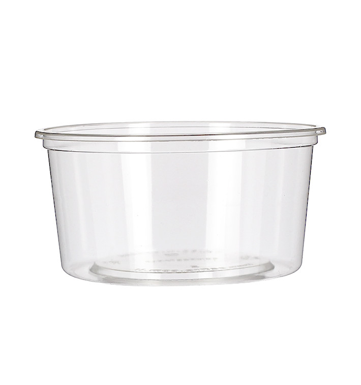 Récipient Compostable PLA Transparent 360ml (50 Utés)