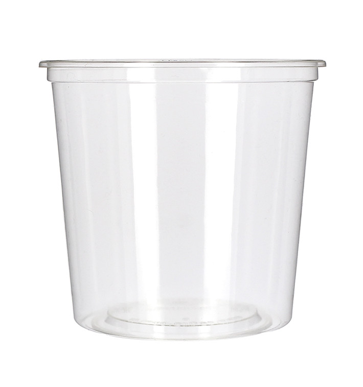 Tub Deli Container PLA transparant Compostable 720ml (50 Stuks) 