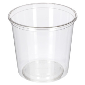 Tub Deli Container PLA transparant Compostable 720ml (50 Stuks) 