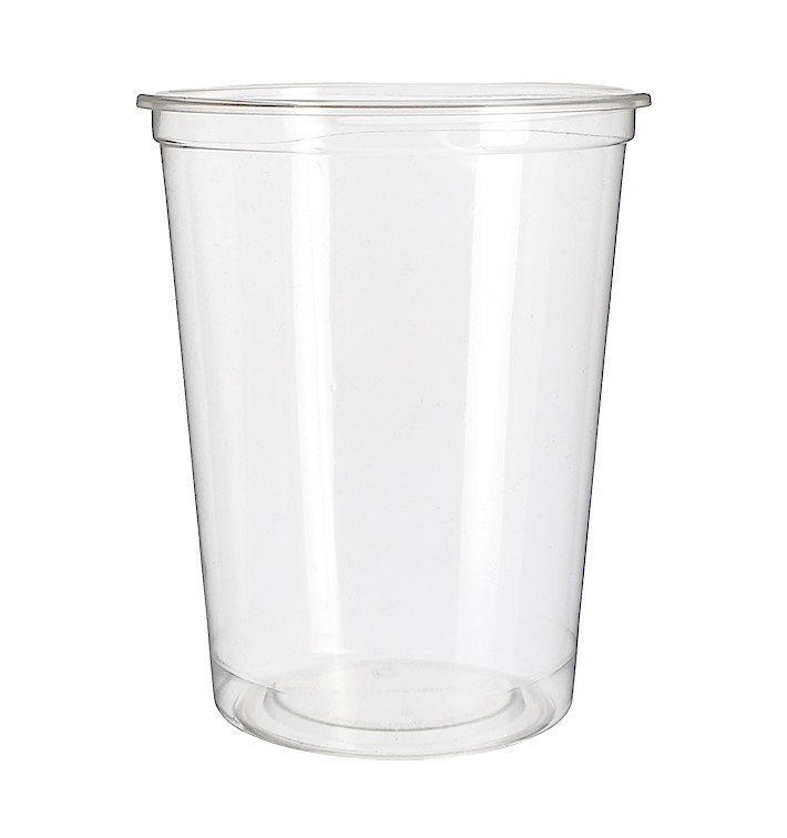 Récipient Compostable PLA Transparent 960ml (50 Utés)