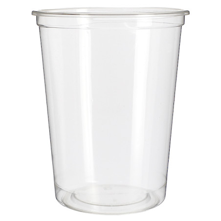 Récipient Compostable PLA Transparent 960ml (50 Utés)