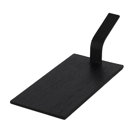 Mini Pelle Bambou Noire Pour Tapas 10x5cm (100 Utés)