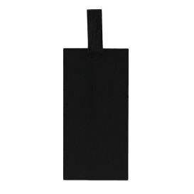 Mini Pelle Bambou Noire Pour Tapas 10x5cm (100 Utés)