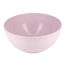 Bol Réutilisable Durable PP Minéral Rose 2l Ø20cm (1 Uté)