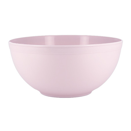 Bol Réutilisable Durable PP Minéral Rose 2.000ml Ø20cm (36 Utés)