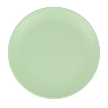 Assiette Réutilisable Durable PP Minéral Vert Ø23,5cm (6 Utés)